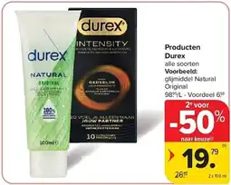 Carrefour Producten Durex aanbieding