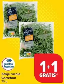 Carrefour Zakje rucola Carrefour aanbieding