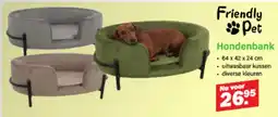 Van Cranenbroek Friendly Pet Hondenbank aanbieding