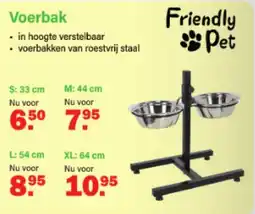 Van Cranenbroek Friendly Pet Voerbak aanbieding