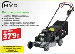 Van Cranenbroek HVC Gardenmachinery Benzine grasmaaier aanbieding