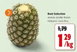 Colruyt Boni Selection ananas zonder kroon aanbieding