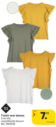 Carrefour T-shirt voor dames aanbieding