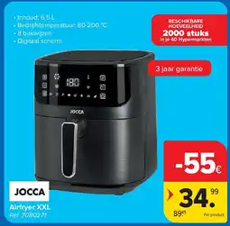 Carrefour Airfryer XXL aanbieding