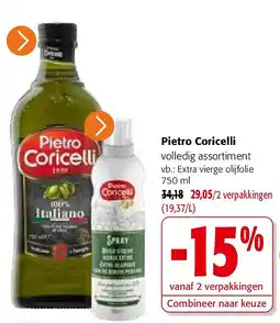Colruyt Pietro Coricelli Extra vierge olijfolie 750 ml aanbieding