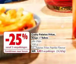 Colruyt Patatas Fritas Paprika Flavour aanbieding