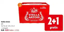 Colruyt Stella Artois pils 5,2 % vol 24 x 33 cl aanbieding