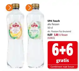 Colruyt SPA Touch Passion Fizz bruisend aanbieding
