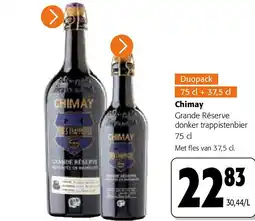 Colruyt Chimay Grande Réserve donker trappistenbier 75 cl aanbieding