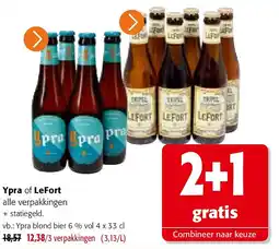 Colruyt Ypra blond bier 6 % vol 4 x 33 cl aanbieding