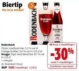Colruyt Rodenbach Classic aanbieding