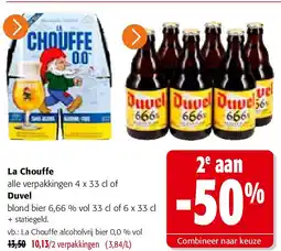 Colruyt La Chouffe alcoholvrij bier 0,0 % vol aanbieding