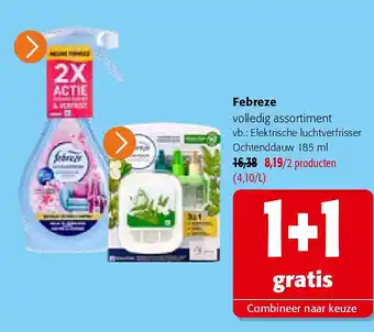 Colruyt Febreze volledig assortiment aanbieding
