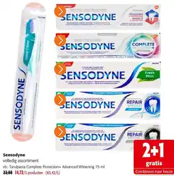 Colruyt Sensodyne volledig assortiment aanbieding