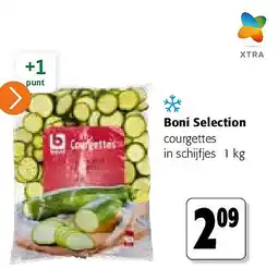 Colruyt Boni Selection courgettes in schijfjes 1 kg aanbieding