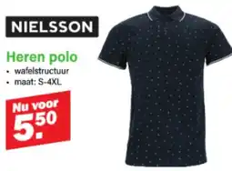 Van Cranenbroek Nielsson Heren polo aanbieding