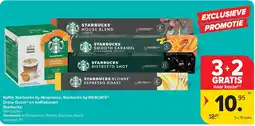 Carrefour Koffie Starbucks by Nespresso, Starbucks by NESCAFÉ Dolce Gusto en koffiebonen Starbucks aanbieding