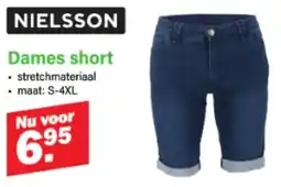 Van Cranenbroek Nielsson Dames short aanbieding