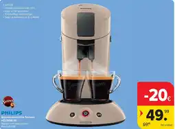 Carrefour Espressomachine Senseo HD7806/35 aanbieding