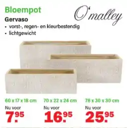 Van Cranenbroek O'malley Bloempot Gervaso aanbieding