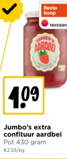 Jumbo Jumbo's extra confituur aardbei aanbieding