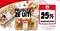 Jumbo Jumbo's pinsa aanbieding