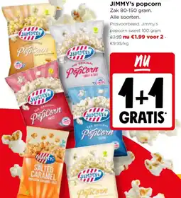 Jumbo Jimmy's popcorn aanbieding
