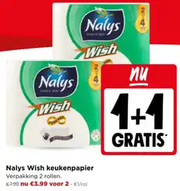 Jumbo Nalys Wish keukenpapier aanbieding