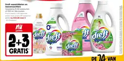 Jumbo Dreft wasmiddelen en wasverzachters aanbieding