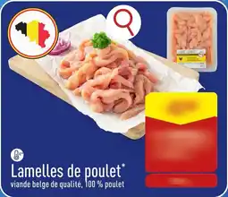 ALDI Lamelles de poulet aanbieding