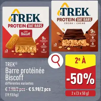 Trek Barre protéinée Biscoff