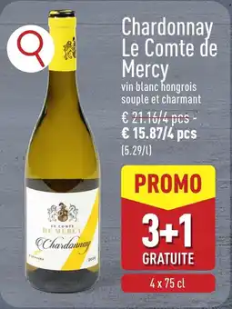 ALDI Chardonnay Le Comte de Mercy aanbieding