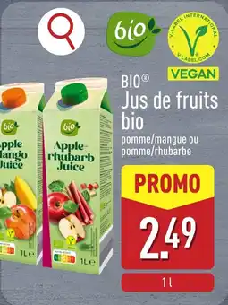 ALDI Bio Jus de fruits bio aanbieding