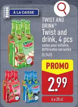 ALDI Twist and drink aanbieding