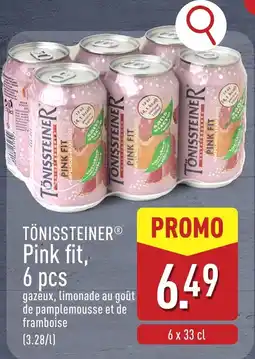 ALDI Tönissteiner Pink fit aanbieding