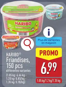 ALDI Haribo Friandises aanbieding