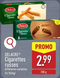 ALDI Delacre Cigarettes russes aanbieding