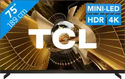 Coolblue TCL SQD Mini-led 75 X11L (2026) aanbieding