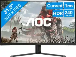 Coolblue AOC AGON G4 C32G42ZE Curved aanbieding
