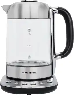 Coolblue Pierre Waterkoker PWK7000 Glas met instelbare temperatuur aanbieding