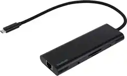 Coolblue BlueBuilt 8-in-1 HDMI Docking Station met Usb C Zwart aanbieding