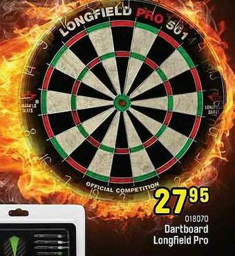 Happyland Dartboard Longfield Pro aanbieding