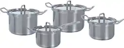 Coolblue BK Q-linair Master Glas Pannenset 4-delig aanbieding