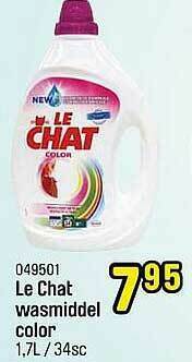 Happyland Le Chat Wasmiddel Color aanbieding
