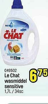 Happyland Le Chat Wasmiddel Sensitive aanbieding