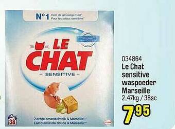 Happyland Le Chat Sensitive Waspoeder Marseille aanbieding