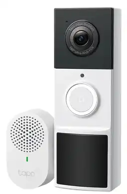 Coolblue TP-Link Tapo D210 Sonnette Vidéo Connectée aanbieding