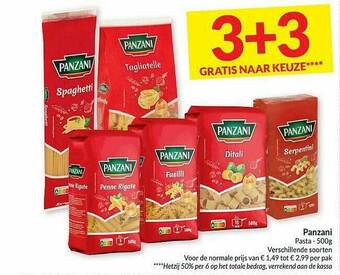 Intermarché Panzani Pasta aanbieding