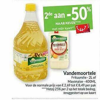 Vandemoortele Frituurolie