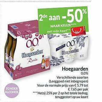 Intermarché Hoegaarden aanbieding
